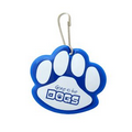 Paw Shaped Reflective Collar Tag